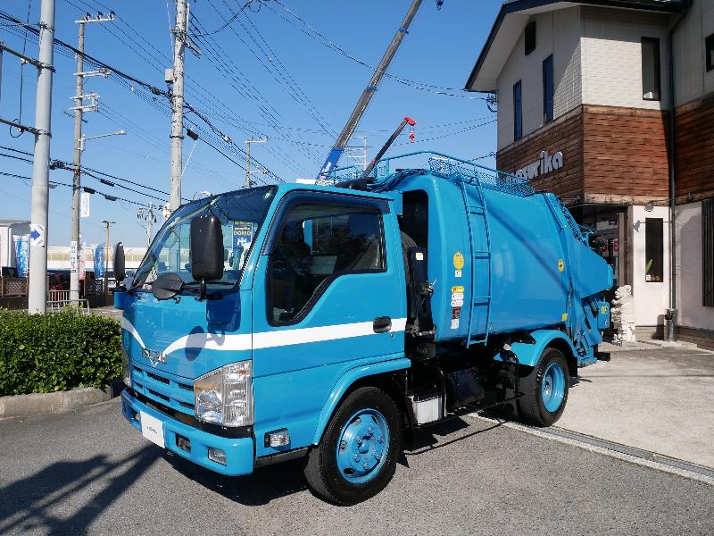 いすゞ　エルフ　パッカー車 平成23年5月式 走行5.7万K 検査受渡 _6727