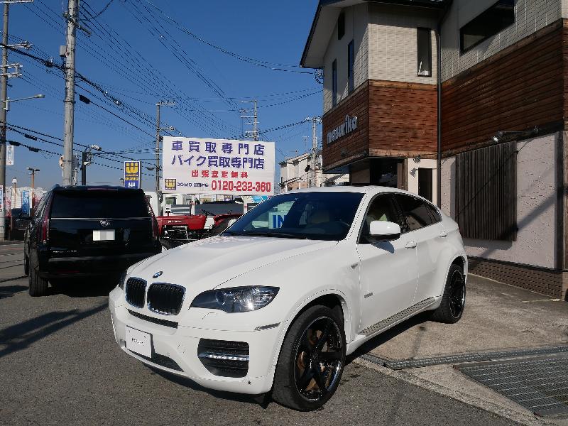 BMW X6/平成22年12月式/走行3.5万K/検査：平成30年4月迄/