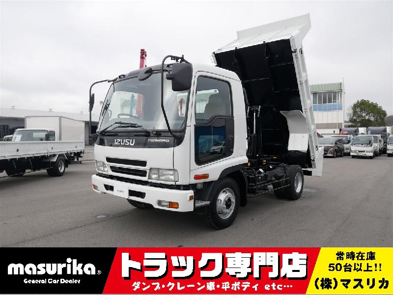 いすゞ　フォワード　4tダンプ　６ＭＴ/平成18年　3月式/走行4万㎞/検査受渡/