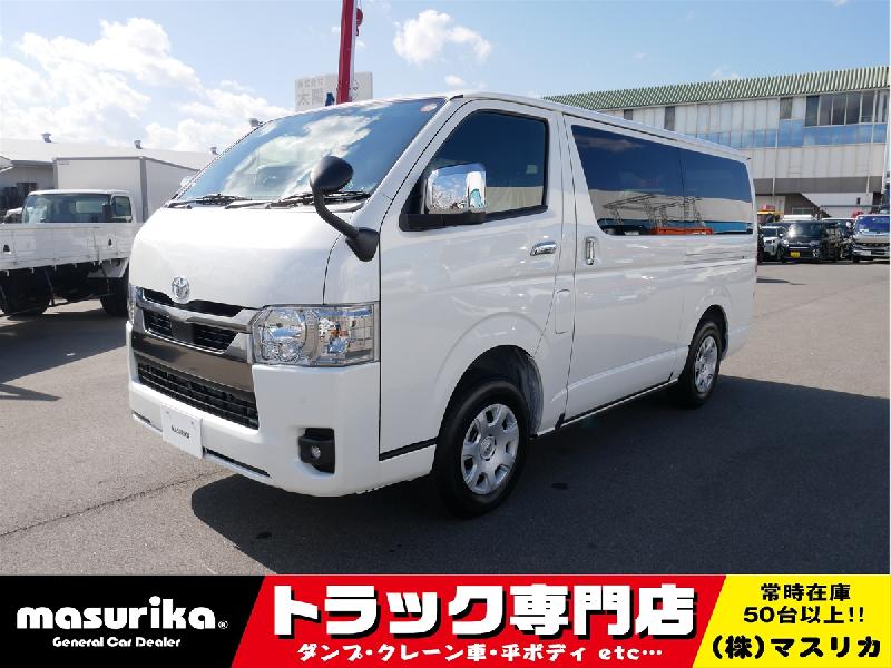 トヨタ　ハイエースバン　ロングスーパーＧＬ ダークプライムＳ/令和7年3月式/走行10000ｋ/検査：令和9年3月迄/